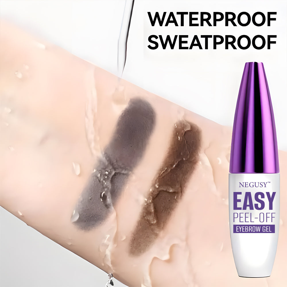 Negusy™ Easy Peel Waterproof Brow Gel – Sweatproof, Long-Lasting & Effortless
