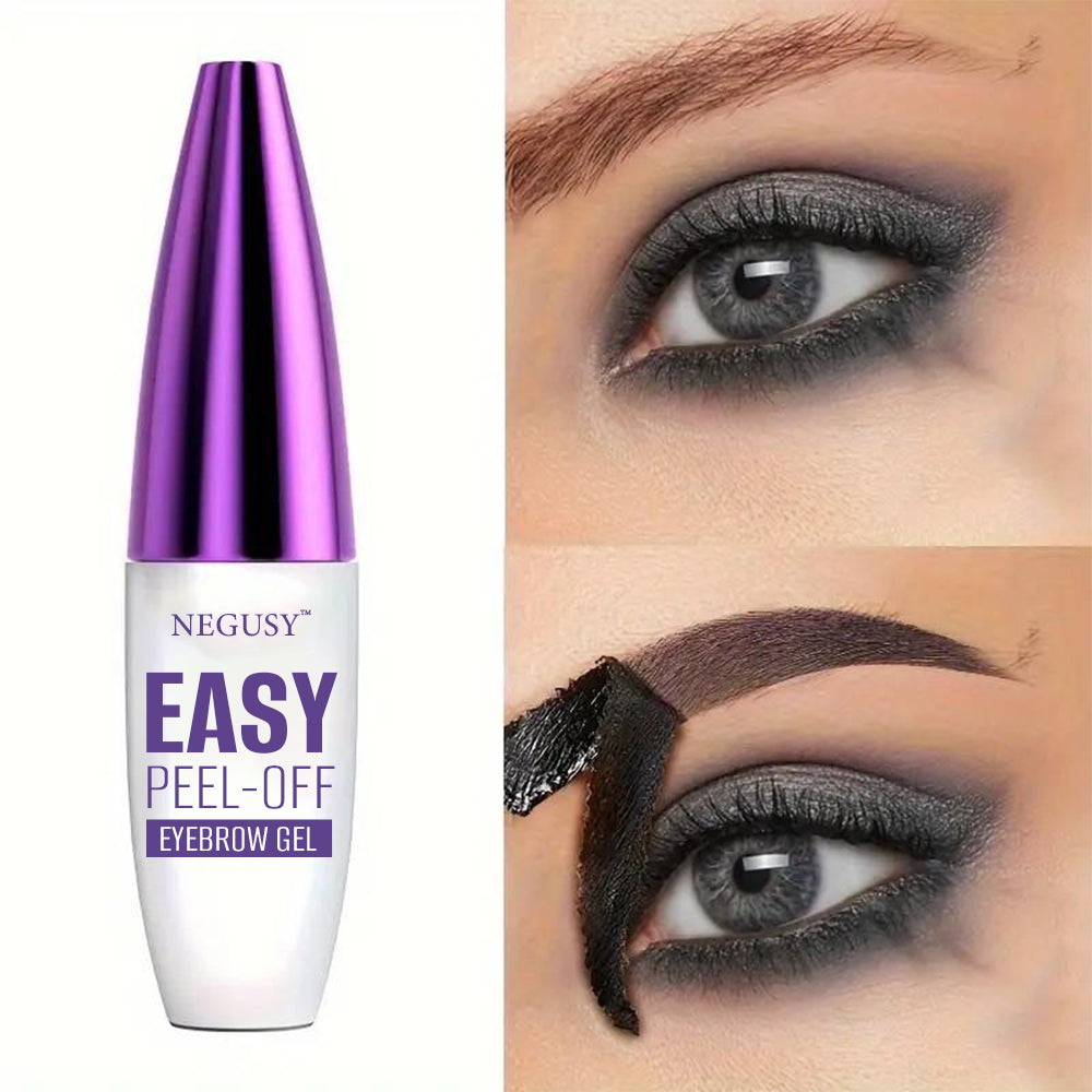Negusy™ Easy Peel Waterproof Brow Gel – Sweatproof, Long-Lasting & Effortless