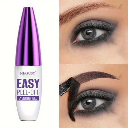 Negusy™ Easy Peel Waterproof Brow Gel – Sweatproof, Long-Lasting & Effortless