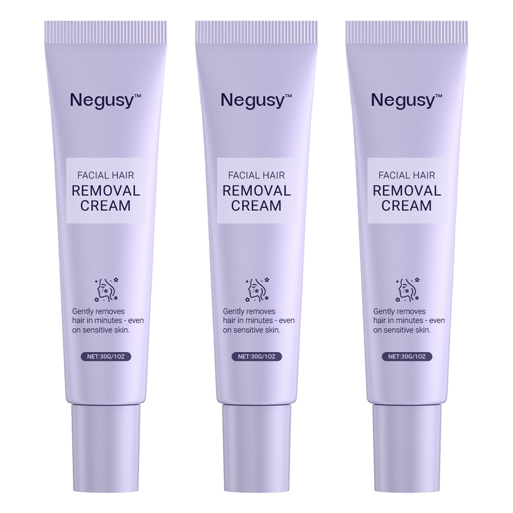 Negusy™ Facial Hair Removal Cream – Painless Beauty at Home