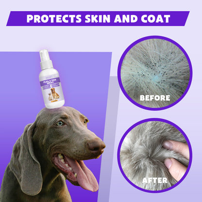 Negusy™ Natural Flea & Tick Spray – Fast-Acting, Safe & Gentle for Pets
