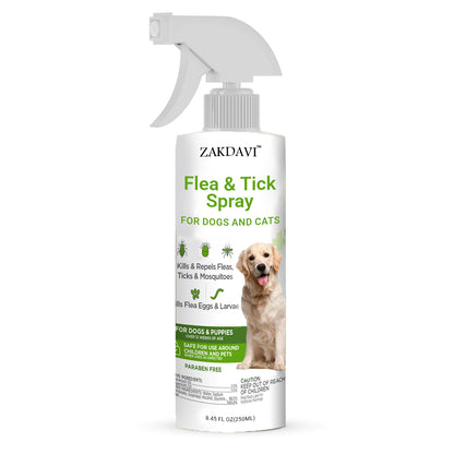 Zakdavi™ - Flea & Tick Spray for Dogs and Cats