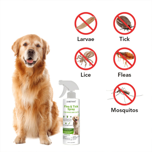 Zakdavi™ - Flea & Tick Spray for Dogs and Cats