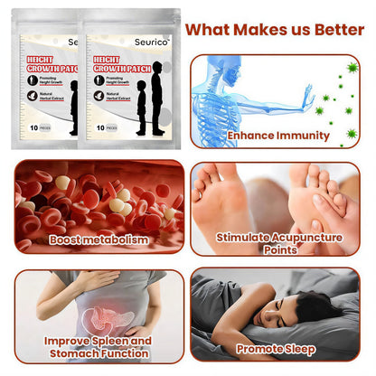 Zakdavi™ Herbal Height Increasing Foot Patch🌿 - Awaken Pituitary Growth Hormone