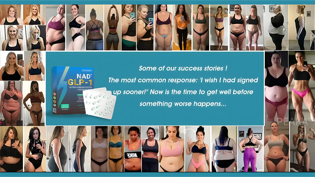 [Official Authorized Store] Jeremytis™ GLP-1 Ultra-Concentrated Liquid Pearls – With NAD+, Moringa, ACV & Keto BHB | Clinically Proven for Diabetes, Obesity & Cardiovascular Health Support