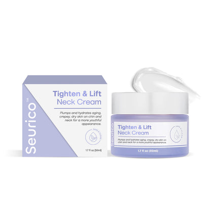 🌸 Seurico™ Miracle Neck Cream: Erase "Turkey Neck" & "Tech Neck" Lines Visible Lift & Smoothness in 4 Weeks