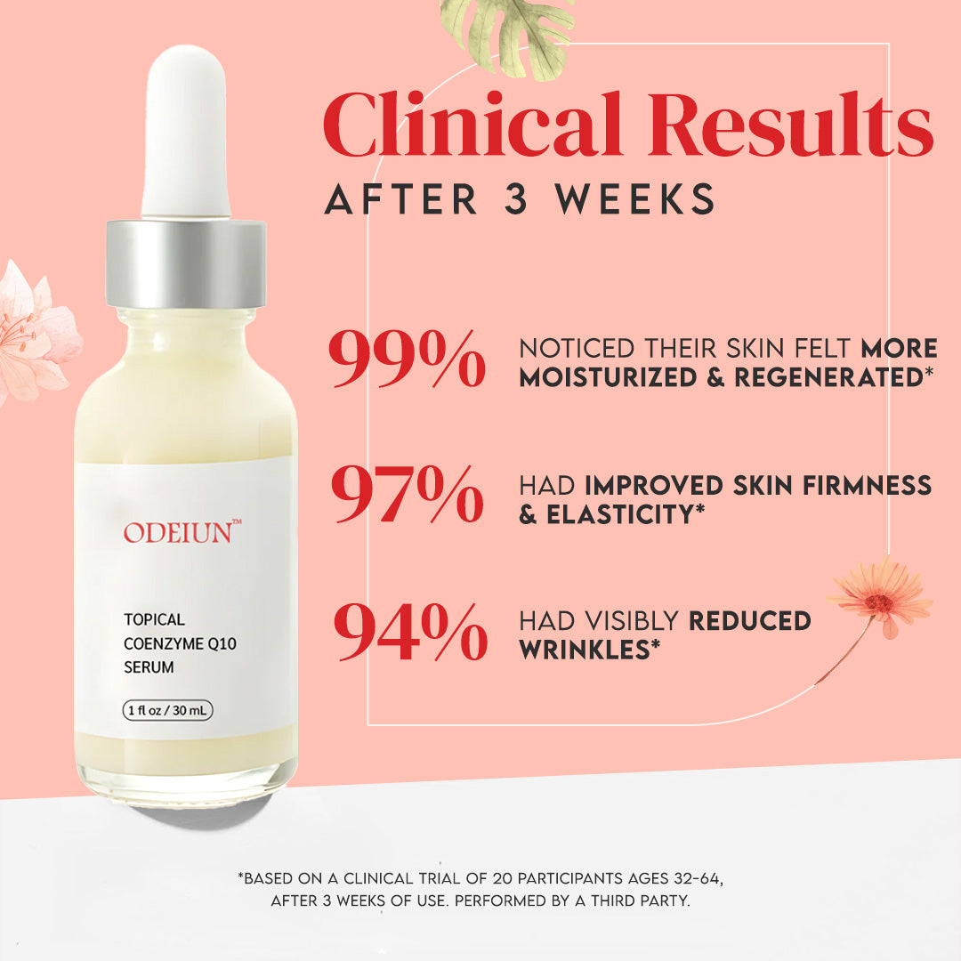 Odeiun™ Topical Co-Enzyme Q10 Serum – Antioxidant Powerhouse