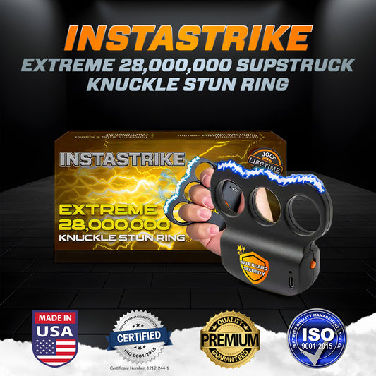 ⚡ INSTASTRIKE Extreme 28,000,000 Suptruck Knuckle Stun Ring⚡