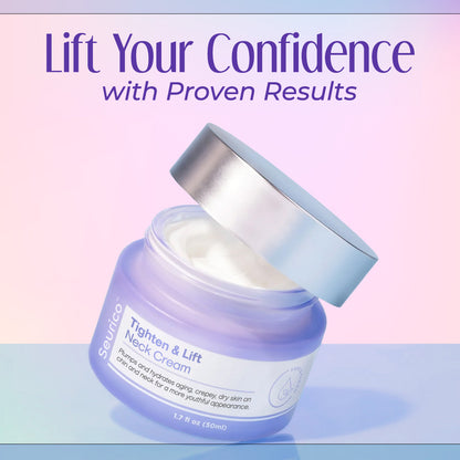 🌸 Seurico™ Miracle Neck Cream: Erase "Turkey Neck" & "Tech Neck" Lines Visible Lift & Smoothness in 4 Weeks