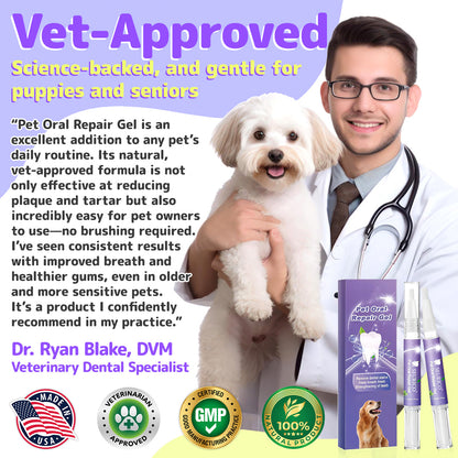 Pet Oral Repair Gel（One box contains two gels）