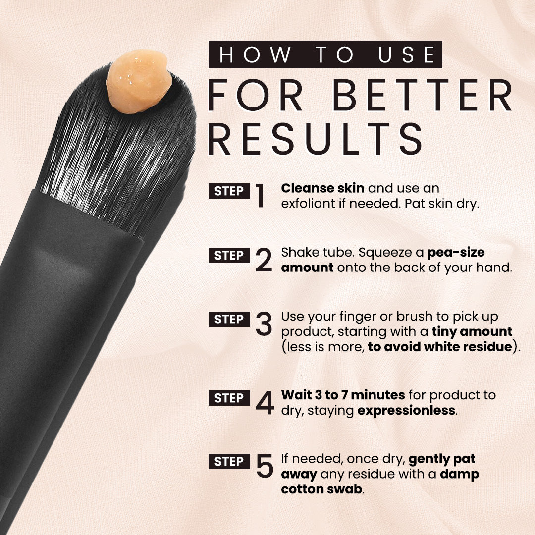 💧 Instant face Tightener No-Filter Primer (with Brush FREE !)