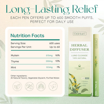 ODEIUN™ HerbaAir Mullein Lung Purifier