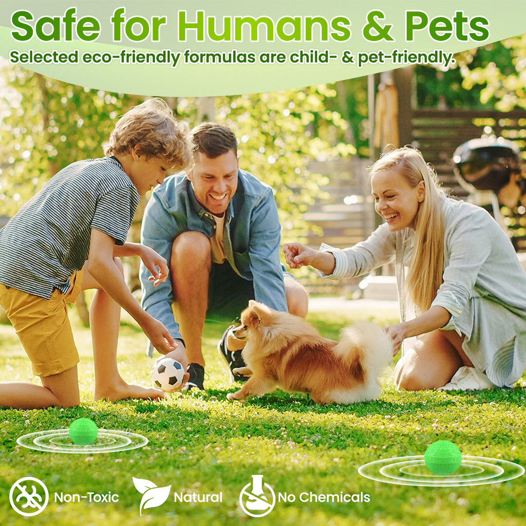 Rodent and Insect Repellent Sphere: One Pellet for Year-Round Defense! 🐭🦟