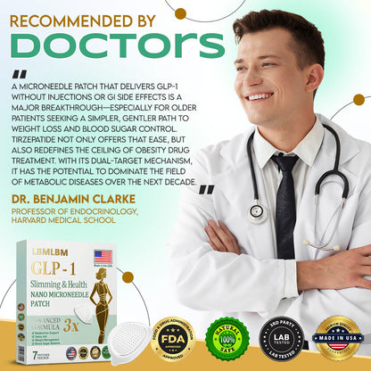 LBMLBM™ NIDDK-Tirzepatide Slimming & health NANO MICRONEEDLE PATCH🇺🇸👨‍⚕️（Zero Pain, 24/7 Release | Lose 20lbs FAST | 90% Sugar Drop | ）