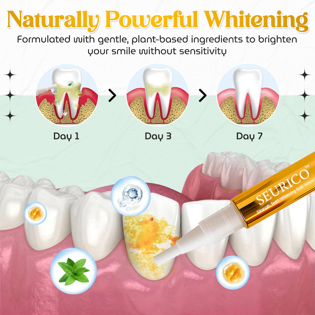 Seurico™ RadiantWhite Whitening Pen — Dual-Peroxide + Xylitol Formula-Brighter Smiles in Days — Anytime, Anywhere
