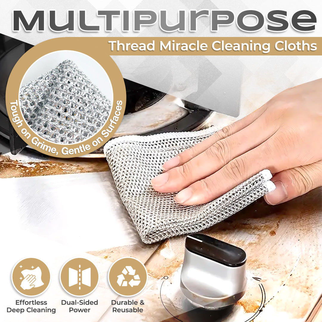 🔥Multipurpose Thread Miracle Cleaning Cloths