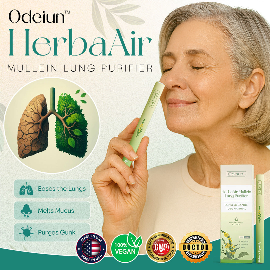 ODEIUN™ HerbaAir Mullein Lung Purifier