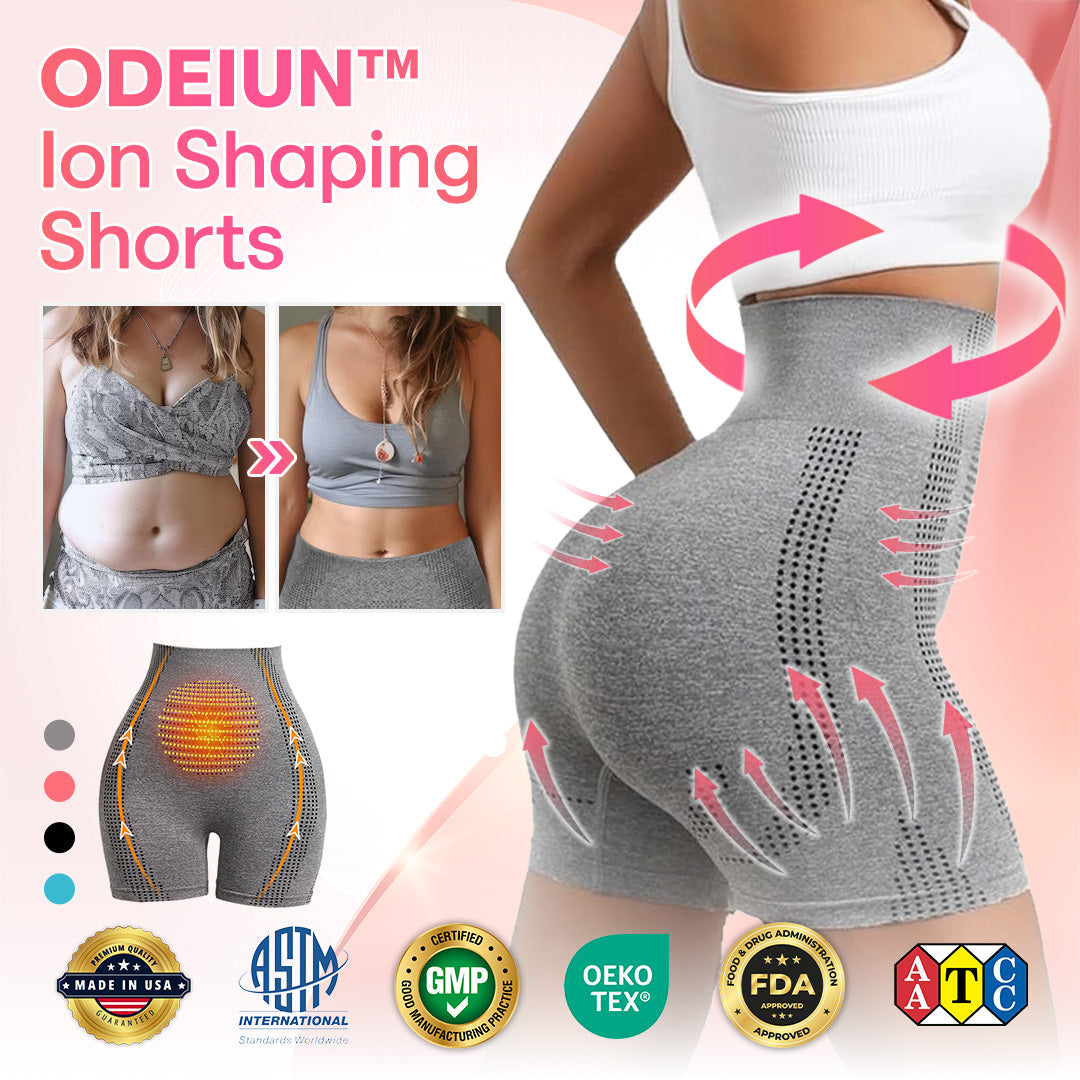 [OFFICIAL STORE] ⚡ ODEIUN™ Ion Shaping Shorts – Slim & Tone with Tourmaline-Infused Fabric! ✅ Breathable & Compression ✅ Boosts Circulation ✅ Quick Results – Feel the Difference Instantly!