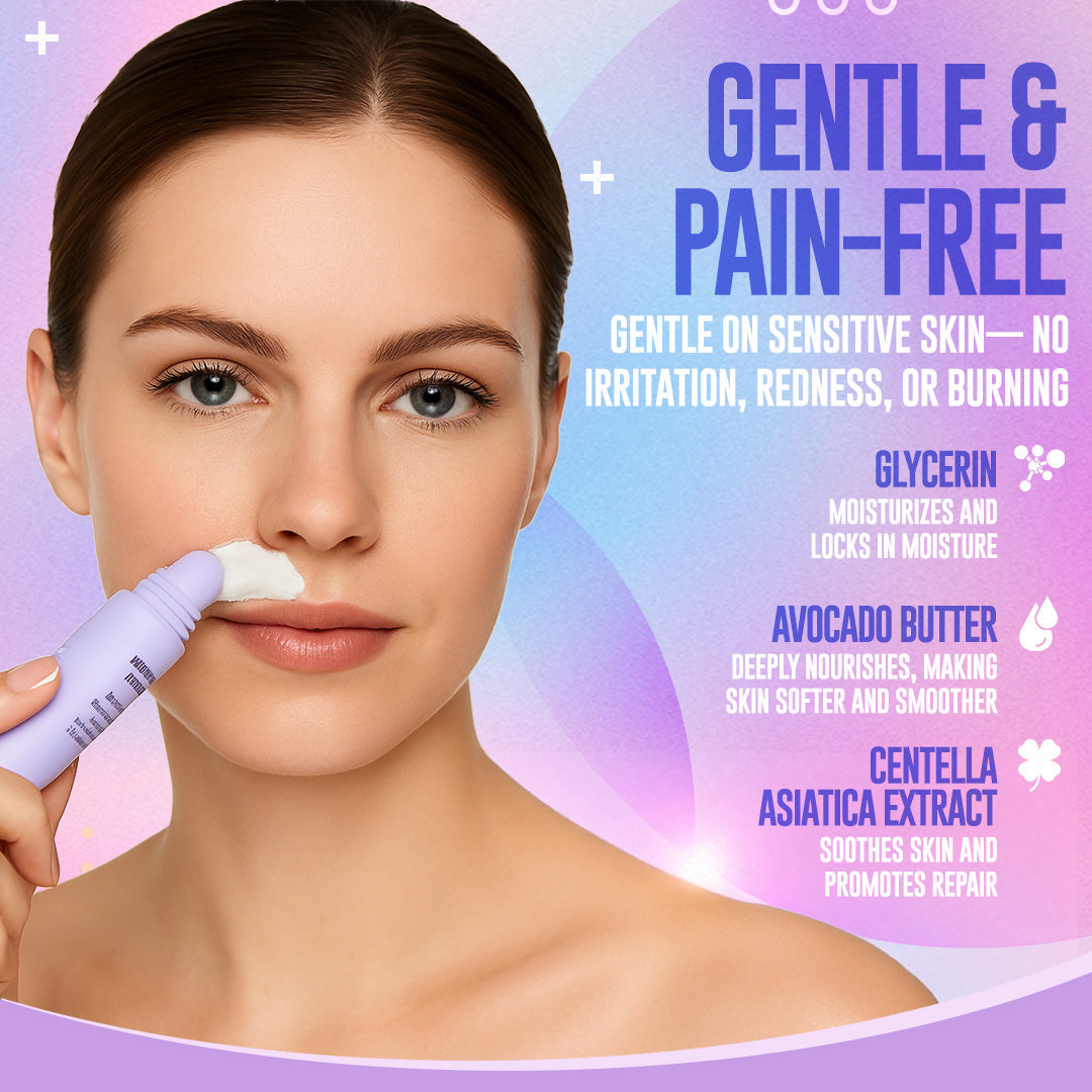 ODEIUN® Gentle and Painless Facial Hair Removal Cream– Limited Time Offer for Smooth, Flawless Skin ✨