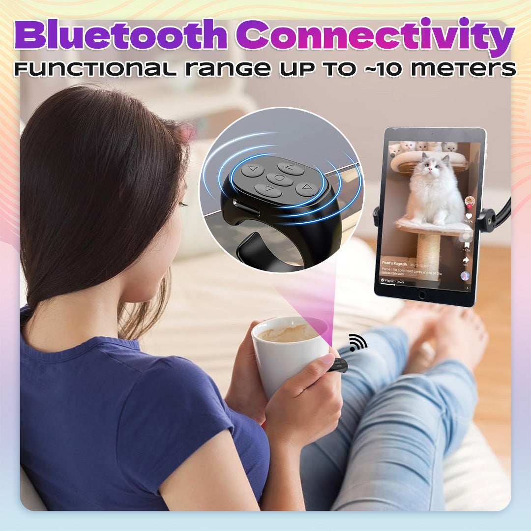 Fingertip Wireless Bluetooth Remote Control