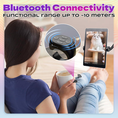 Fingertip Wireless Bluetooth Remote Control