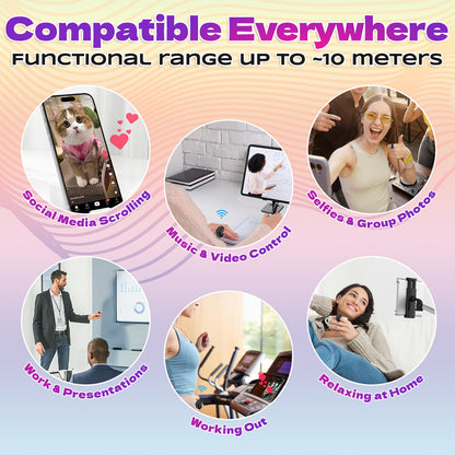 Fingertip Wireless Bluetooth Remote Control