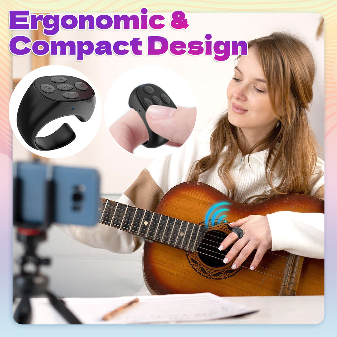 Fingertip Wireless Bluetooth Remote Control