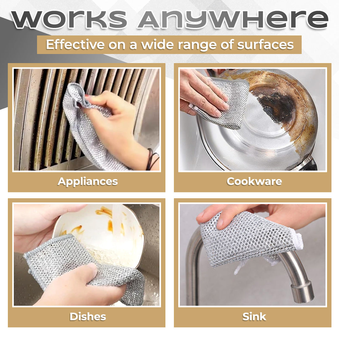 🔥Multipurpose Thread Miracle Cleaning Cloths