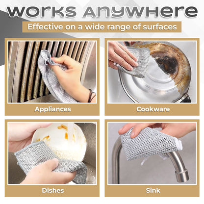 🔥Multipurpose Thread Miracle Cleaning Cloths