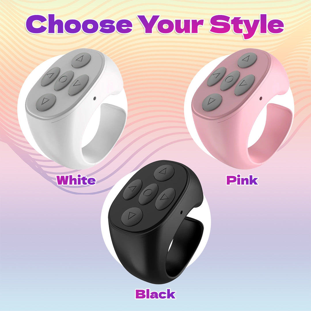 Fingertip Wireless Bluetooth Remote Control