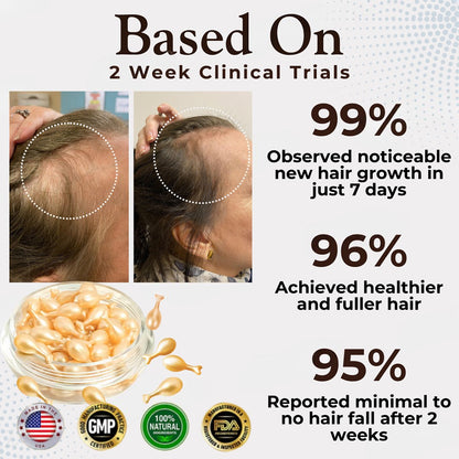 Odeiun™ Hair Renewal Capsules- Thicker, Fuller, Healthier Hair in Weeks