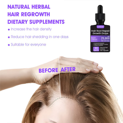 Odeiun™ ✨👩‍🔬 Odeiun™ Hair Root Repair Growth Drops – Fast Hair Growth, Repair Damaged Follicles, Restore Thick and Healthy Hair⚡
