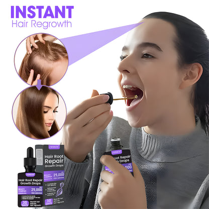 Odeiun™ ✨👩‍🔬 Odeiun™ Hair Root Repair Growth Drops – Fast Hair Growth, Repair Damaged Follicles, Restore Thick and Healthy Hair⚡