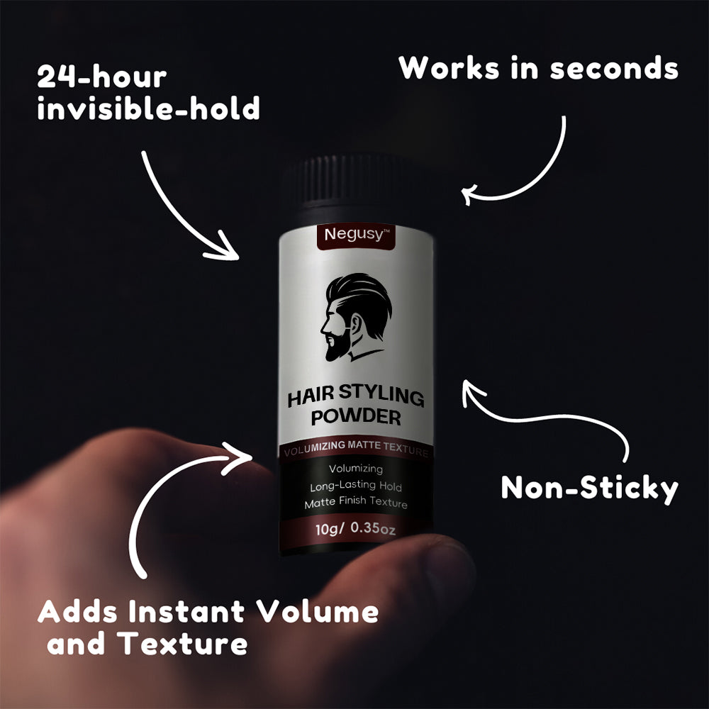 Negusy™ Hair Styling Powder – Instant volume, lasting confidence!