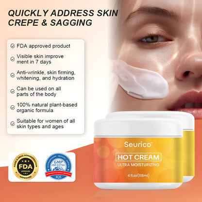 Seurico™ Hot Cream – Lift Saggy Skin, Reduce Wrinkles & Cellulite Fast