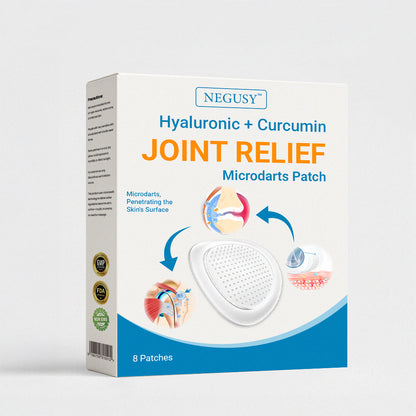 Negusy™ Hyaluronic Joint Relief Microneedle Patch — No pills. No injections. Just smooth, pain-free movement.