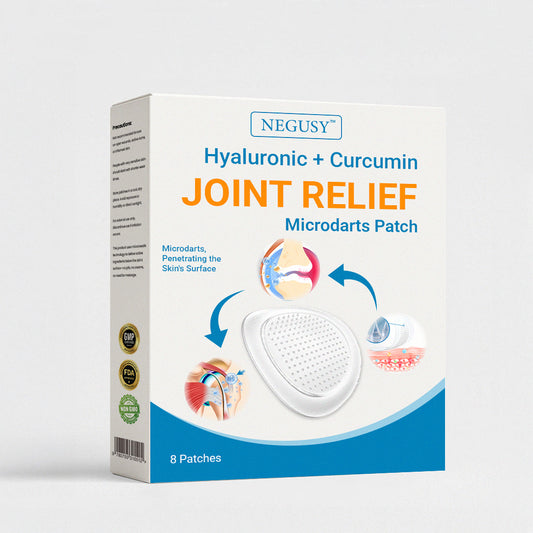 Negusy™ Hyaluronic Joint Relief Microneedle Patch — No pills. No injections. Just smooth, pain-free movement.