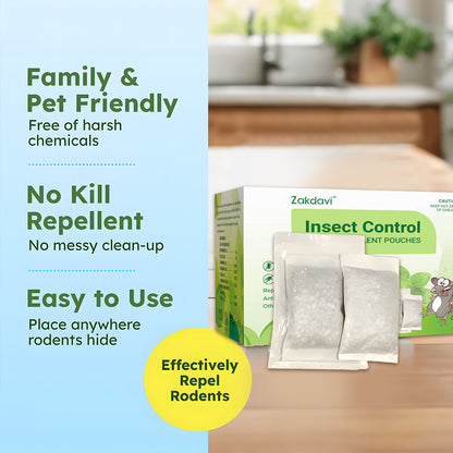 Zakdavi™ Plant essential oil mouse repellent bag (12 bags per box)