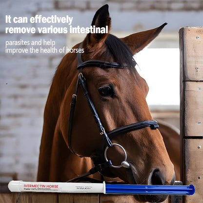 🔥 Last Day 49% OFF – Ivermectin Horse Dewormer Paste 1.87% (6.08g Tube)