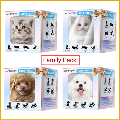 【Jeremytis™ Official Store】LUNA the Robot Cat 😺& TOBY the Robot Dog🐶 – Perfect Pet Duo for Kids & Family – Last Day for Sale!