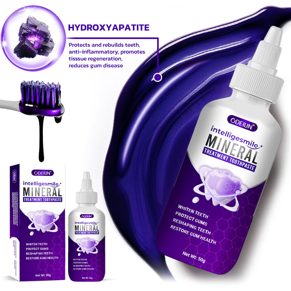 Odeiun™ IntelliSmile Mineral Treatment Toothpaste – Strengthen, Whiten, and Protect!