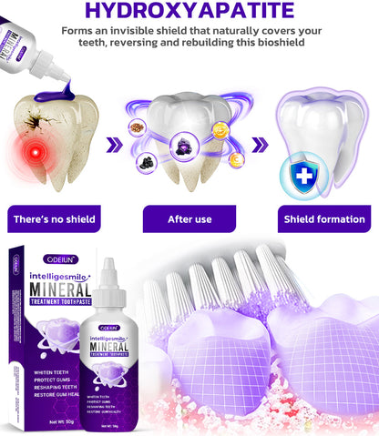 Odeiun™ IntelliSmile Mineral Treatment Toothpaste – Strengthen, Whiten, and Protect!