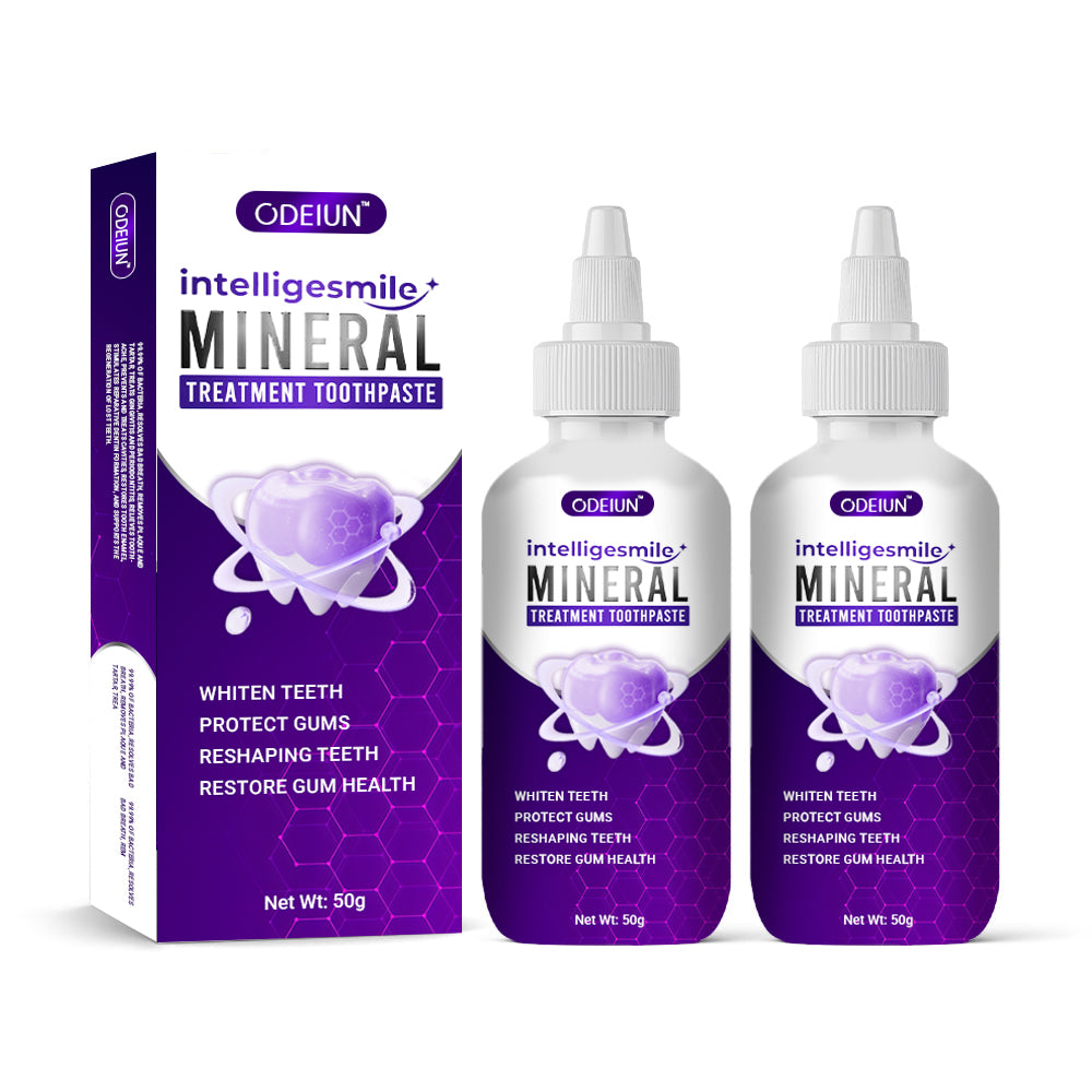 Odeiun™ IntelliSmile Mineral Treatment Toothpaste – Strengthen, Whiten, and Protect!