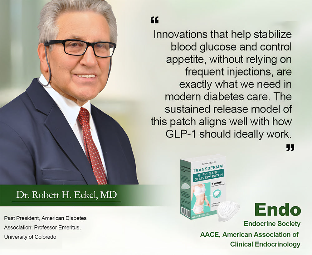 [See results in 7 days]🔥DermaGlyco® Transdermal GLP-1 Nano-Delivery Patch（Painless, long-lasting, addressing diabetes, obesity, and cardiovascular diseases）🌞