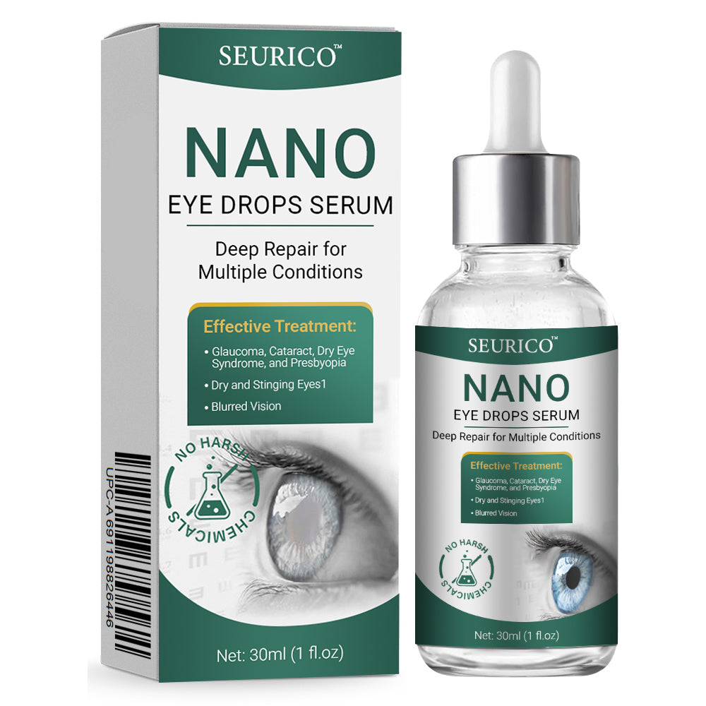 👩‍⚕️Seurico™ Nano Eye Drops Serum ✅FDA Approved(Suitable for presbyopia, dry eye syndrome, glaucoma, and cataracts) 🌻