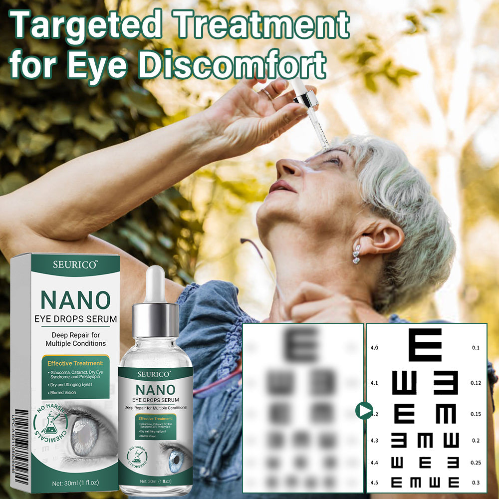 👩‍⚕️Seurico™ Nano Eye Drops Serum ✅FDA Approved(Suitable for presbyopia, dry eye syndrome, glaucoma, and cataracts) 🌻