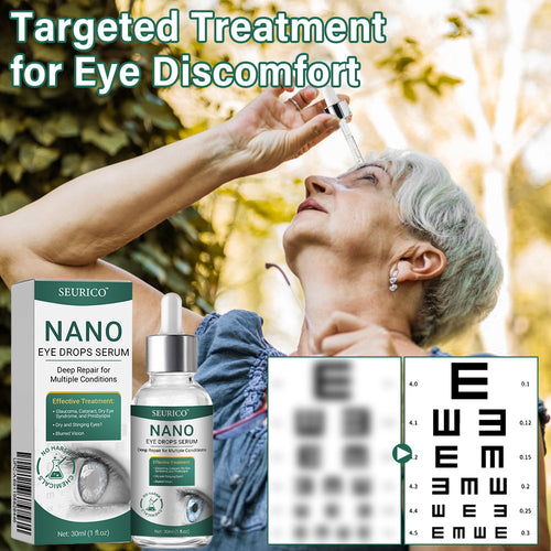 👩‍⚕️Seurico™ Nano Eye Drops Serum ✅FDA Approved(Suitable for presbyopia, dry eye syndrome, glaucoma, and cataracts) 🌻