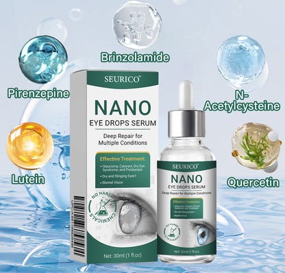 👩‍⚕️Seurico™ Nano Eye Drops Serum ✅FDA Approved(Suitable for presbyopia, dry eye syndrome, glaucoma, and cataracts) 🌻