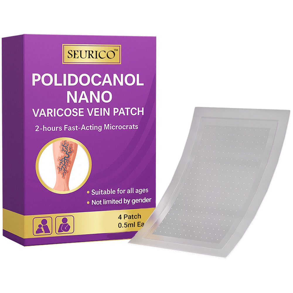 Seurico™ Polidocanol Nano Varicose Vein Relief Patch 👩🏼‍⚕️ Clinically Recommended by NICE (National Institute for Health and Care Excellence)