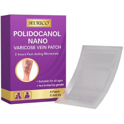 Seurico™ Polidocanol Nano Varicose Vein Relief Patch 👩🏼‍⚕️ Clinically Recommended by NICE (National Institute for Health and Care Excellence)